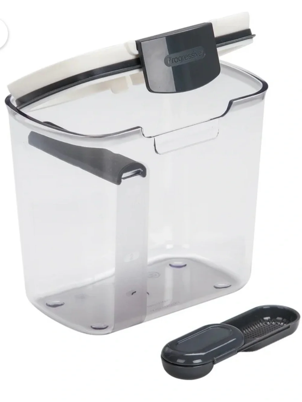Progressive Clear powdered sugar airtight Storage Container, 4 cups